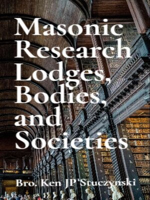 cover image of Masonic Research Lodges, Bodies, and Societies